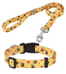 Bohemian Floral Adjustable Dog Collar for All Sizes