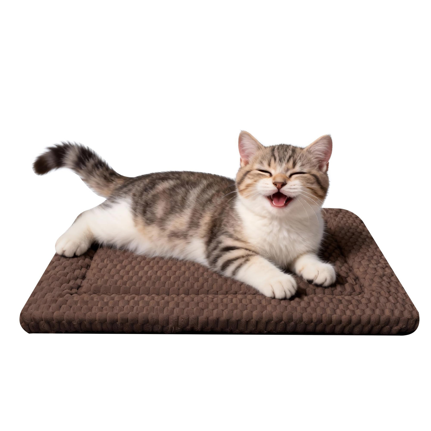 Washable Reversible Dog Crate Bed with Non-Slip Pad