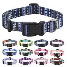 Bohemian Floral Adjustable Dog Collar for All Sizes