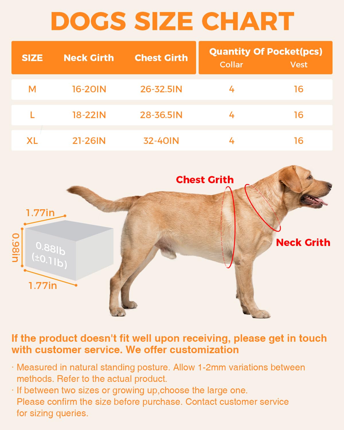 Reflective No-Pull Nylon Dog Harness for Small Dogs