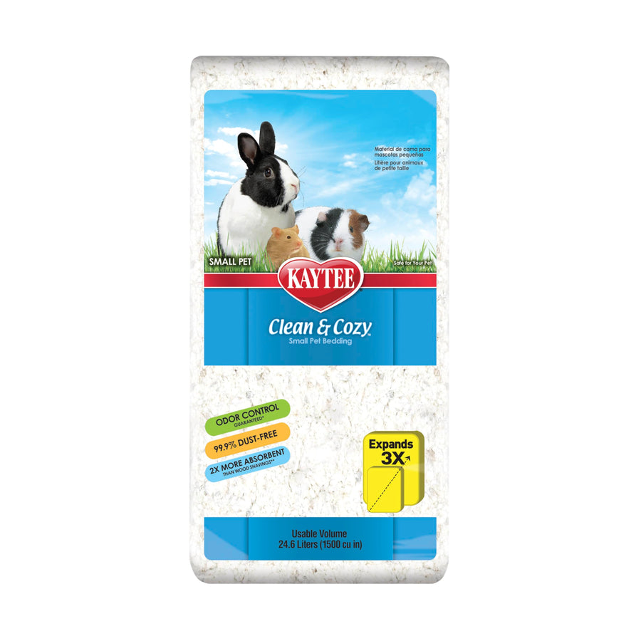 Clean & Cozy White Paper Bedding for Small Pets