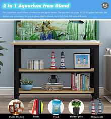 Heavy-Duty Rolling Aquarium & Reptile Tank Stand