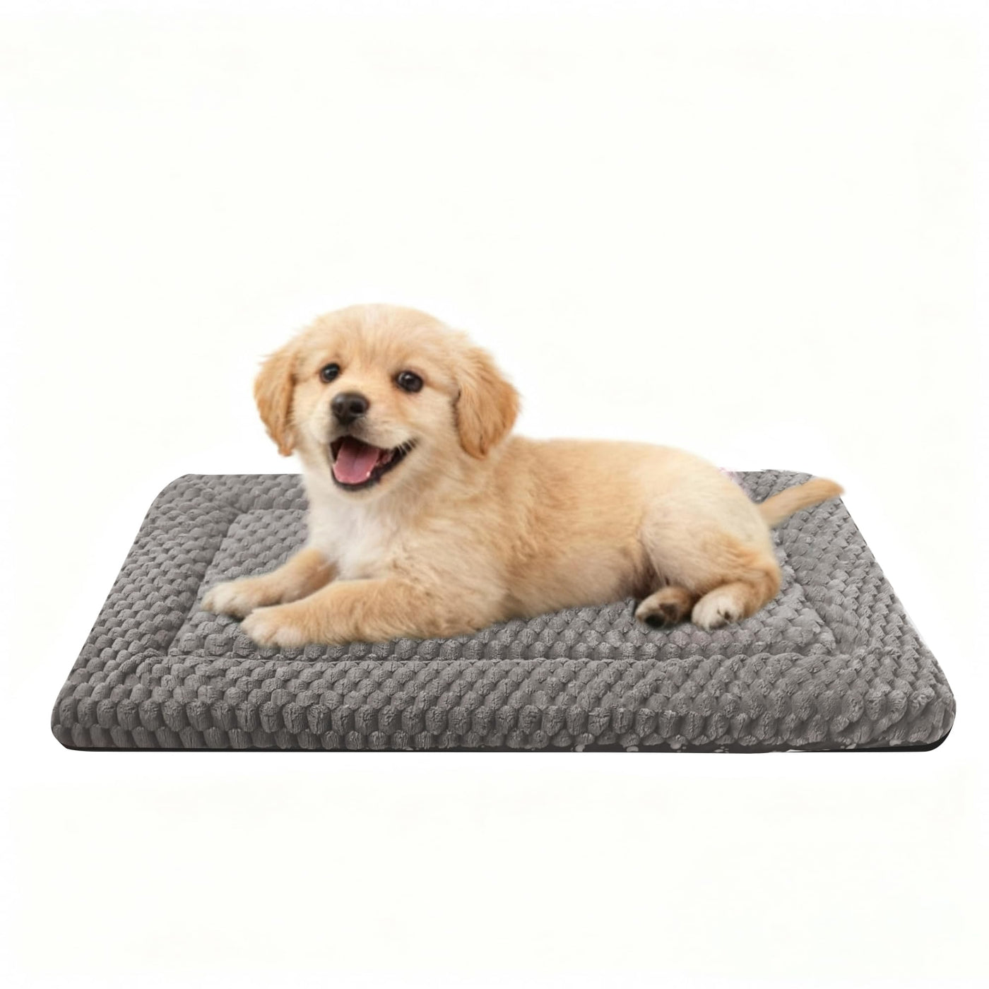 Washable Reversible Dog Crate Bed with Non-Slip Pad