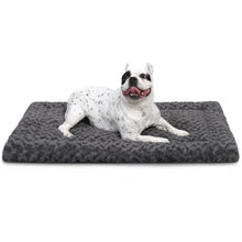 Washable Reversible Dog Crate Bed with Anti-Slip Pad
