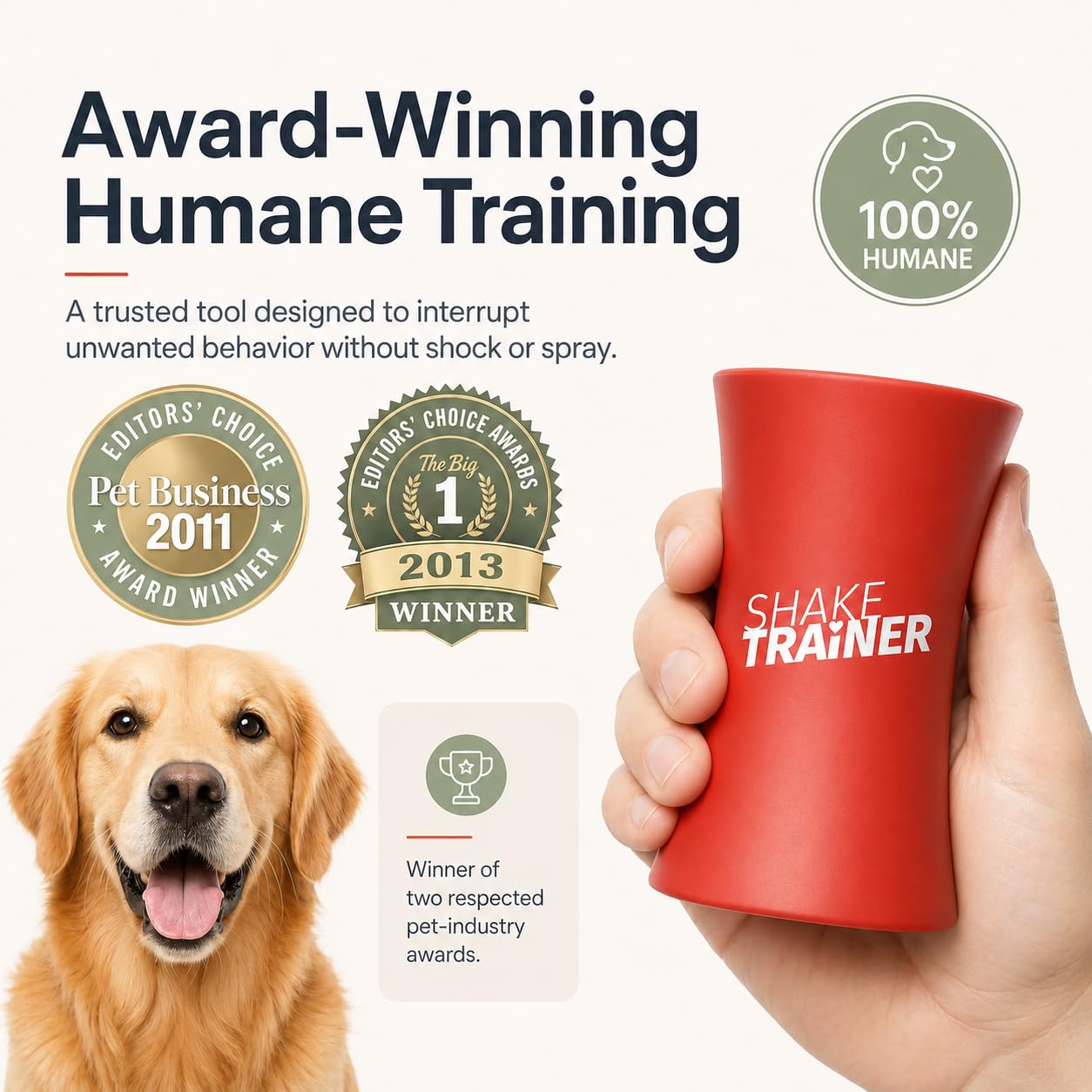 Humane Dog Training Kit for Barking & Behavior