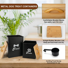 Airtight Dog Food & Treat Storage Container Set of 2