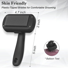 Self-Cleaning Shedding Brush for Dogs, Cats & Horses