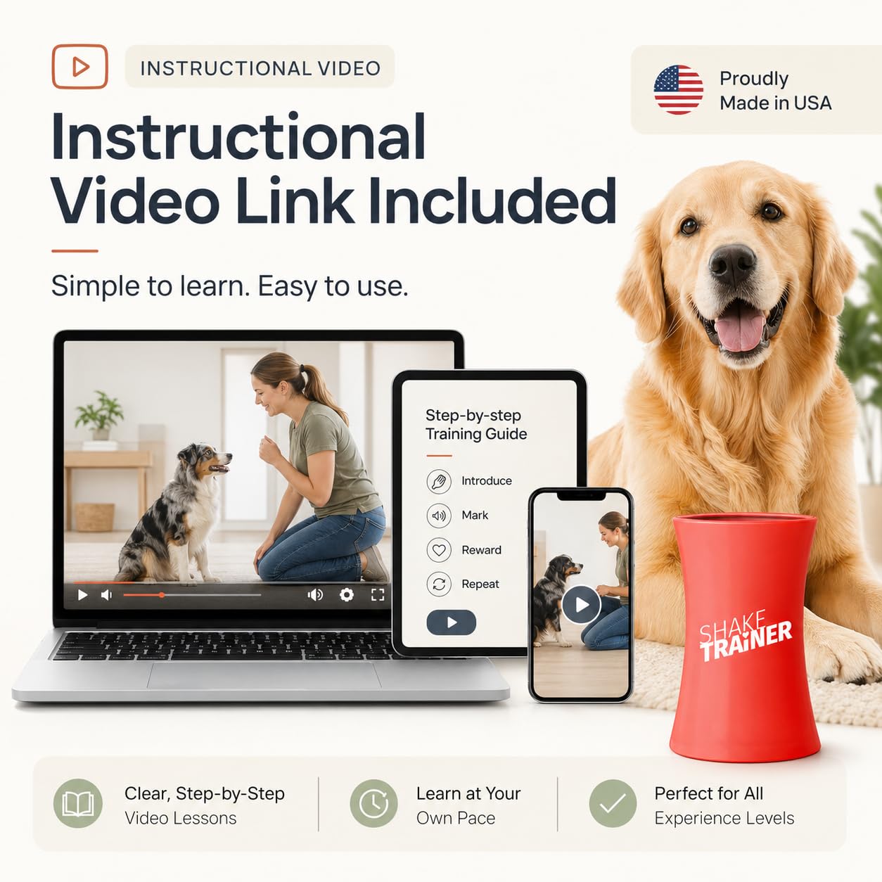 Humane Dog Training Kit for Barking & Behavior