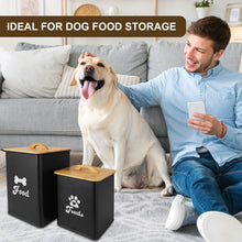 Airtight Dog Food & Treat Storage Container Set of 2