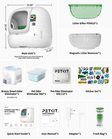 Smart Self-Cleaning Cat Litter Box with AI Camera