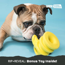 Tough Plush & Rubber Dog Chew Toy for Aggressive Chewers