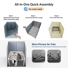 Cat Litter Box Enclosure Cabinet for Indoor Cats