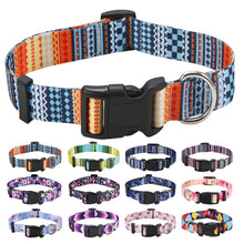 Bohemian Floral Adjustable Dog Collar for All Sizes