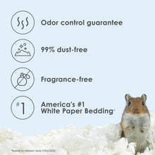Clean & Cozy White Paper Bedding for Small Pets