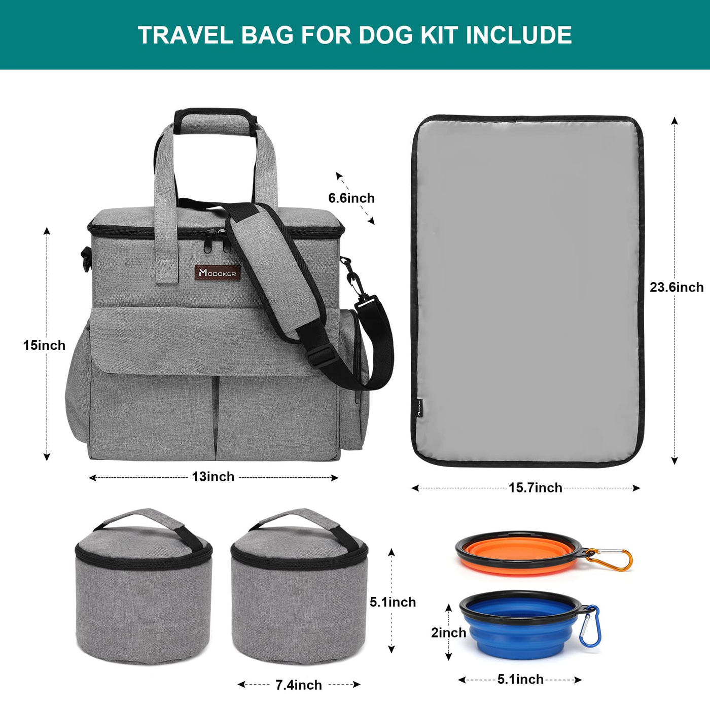 Airline-Approved Dog & Cat Travel Organizer Bag