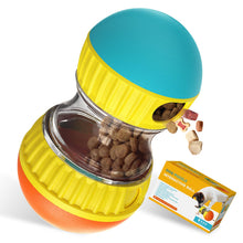 Interactive Dog Treat Dispensing Ball Toy for Play