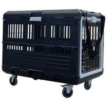 Collapsible Hard-Sided Pet Carrier & Travel Crate