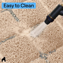 Cushioned Cat Litter Trapping Mat with Deep Grooves