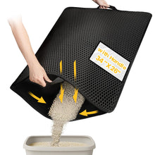 Kitty Litter Trapping Mat for Cat Litter Boxes