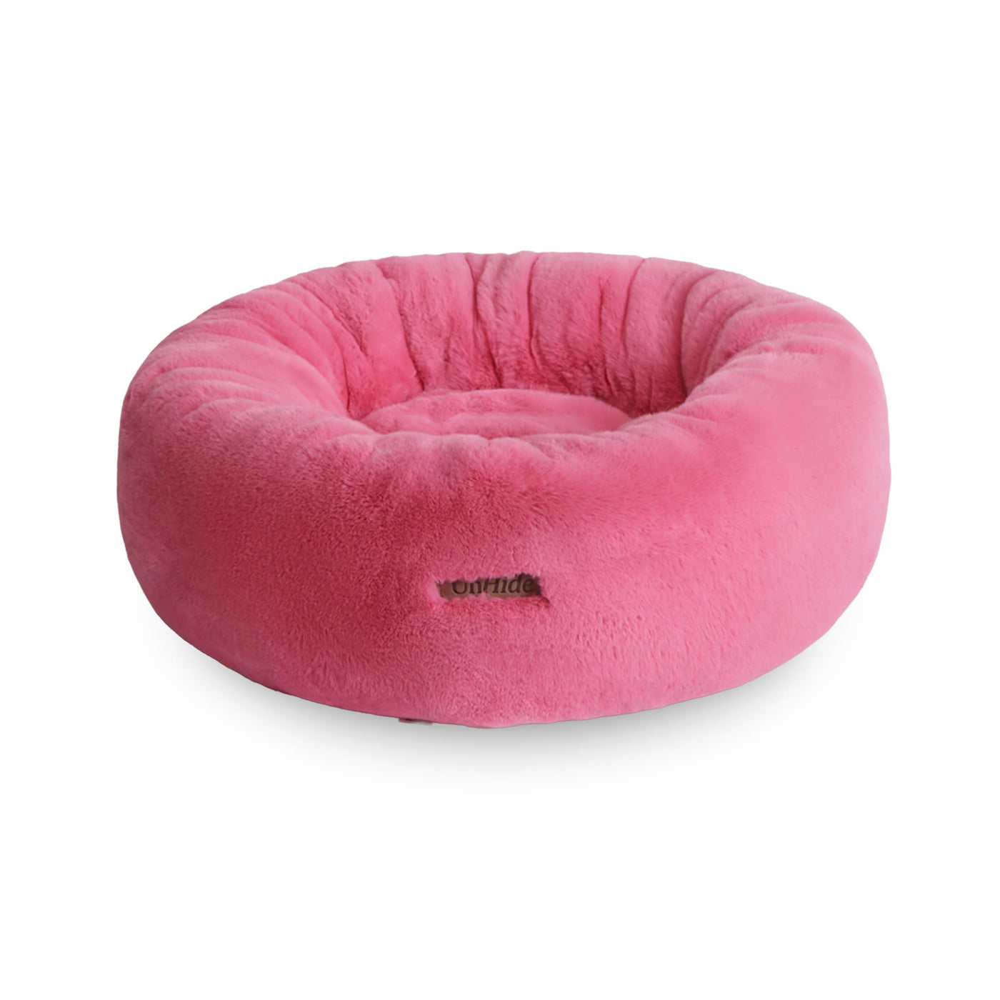 Extra Soft Faux Fur Pet Bed with Washable Cover