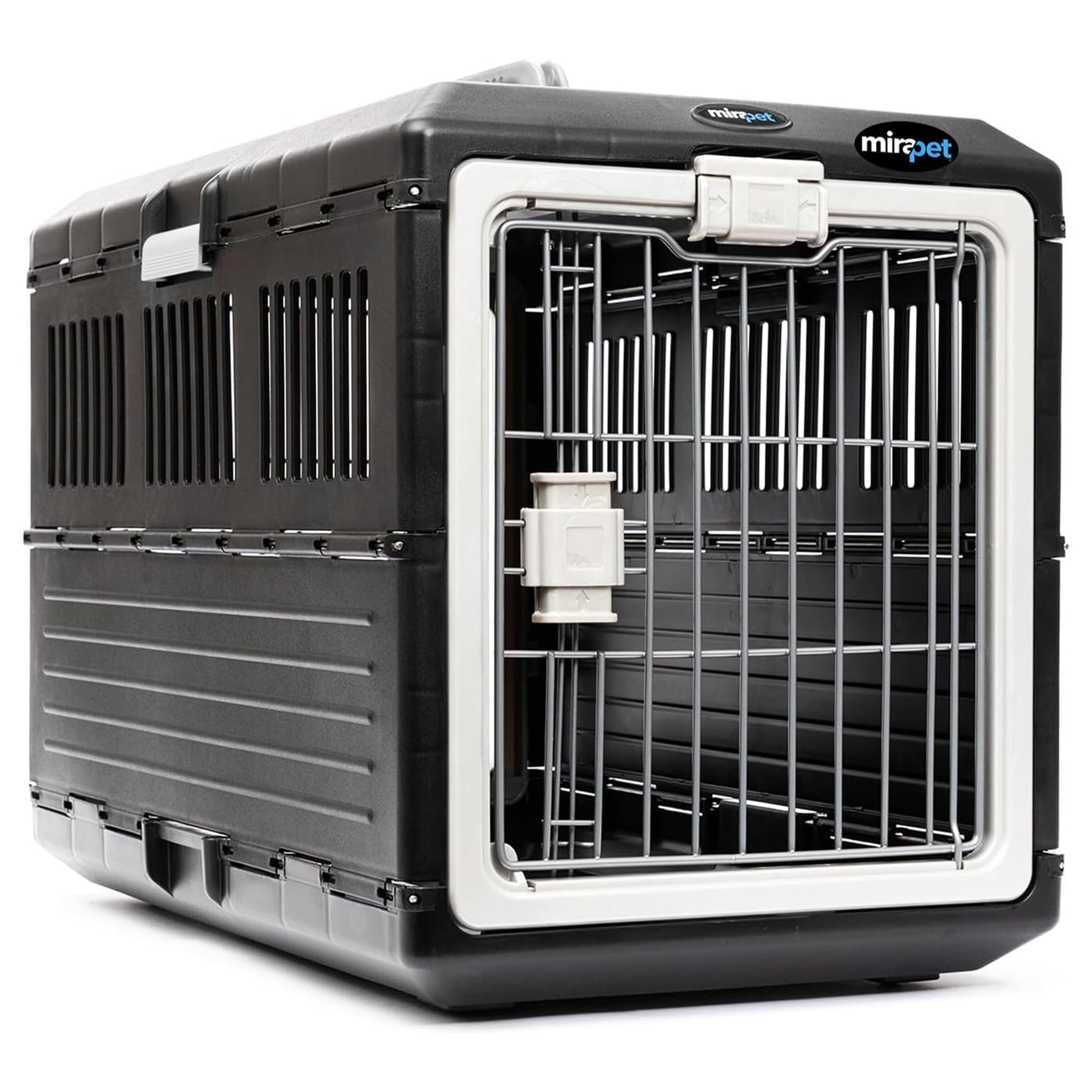 Collapsible Hard-Sided Pet Carrier & Travel Crate