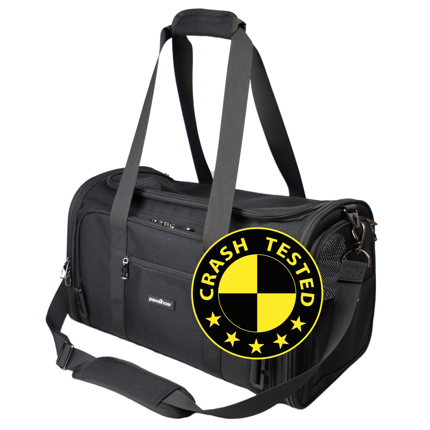 Crash-Tested 3-in-1 Pet Carrier & Car Seat