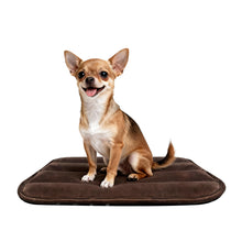 Washable Reversible Dog Crate Bed with Non-Slip Pad