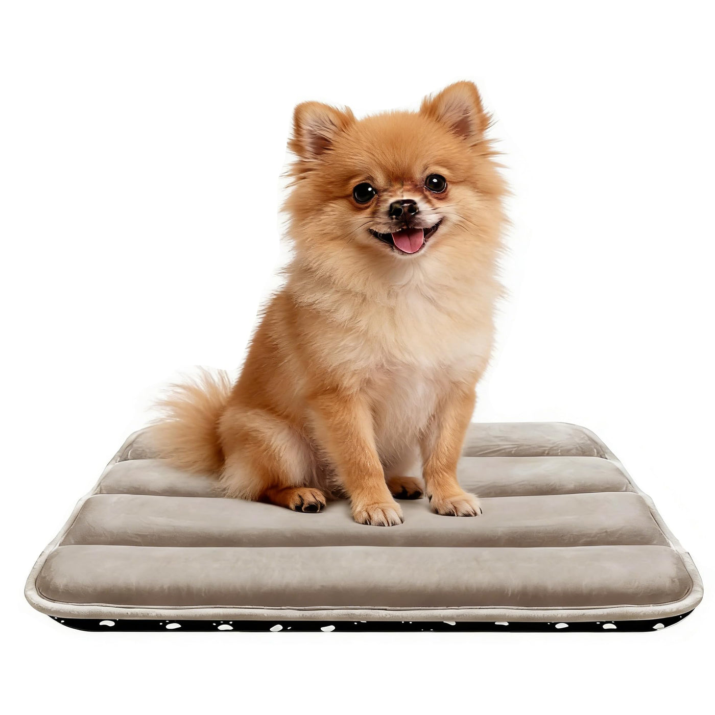 Washable Reversible Dog Crate Bed with Non-Slip Pad