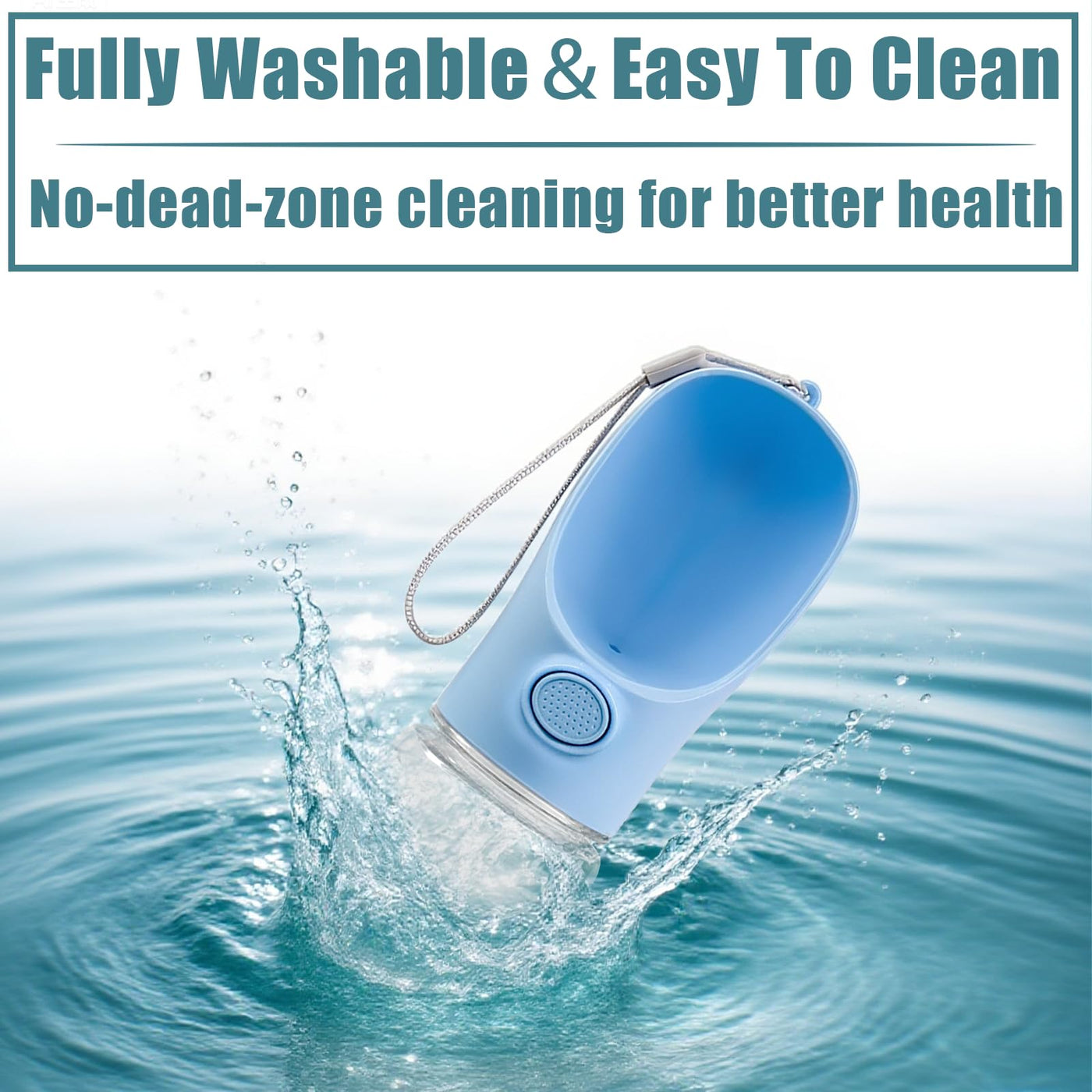 Leak-Proof Portable Dog & Cat Travel Water Bottle