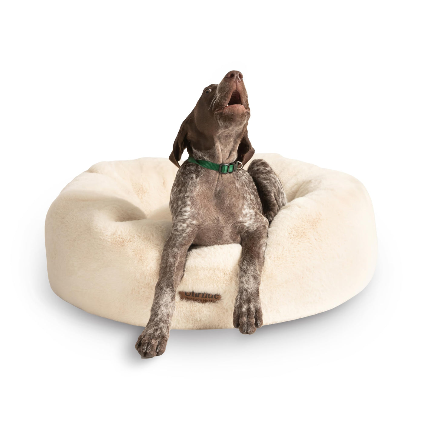 Extra Soft Faux Fur Pet Bed with Washable Cover