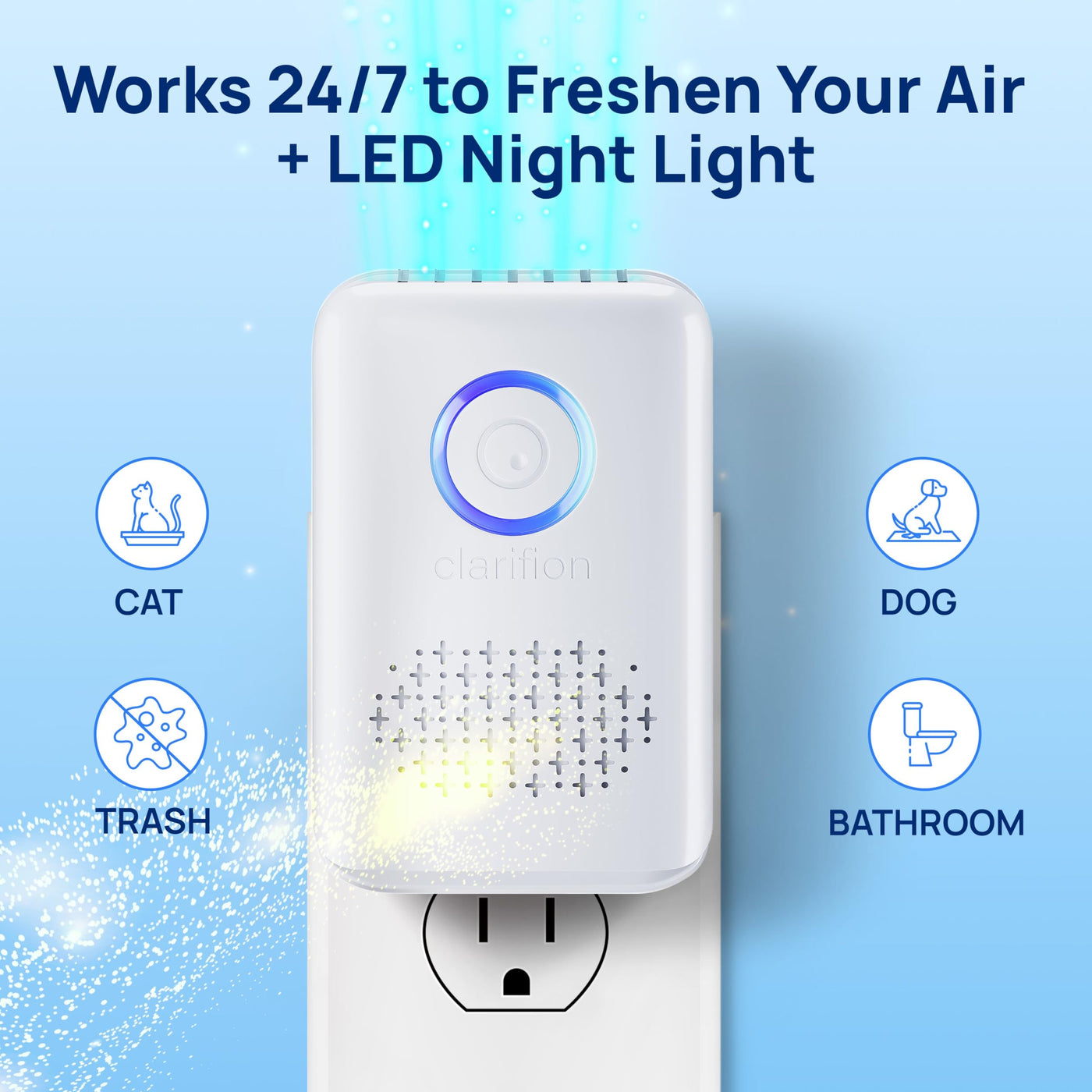 UV-C Air Sanitizer & Odor Eliminator for Pet Homes