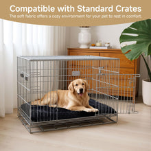 Washable Reversible Dog Crate Bed with Anti-Slip Pad