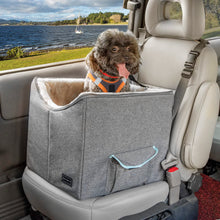 Medium Dog Car Booster Seat with Dual Safety Leashes