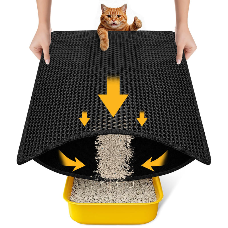 Kitty Litter Trapping Mat for Cat Litter Boxes