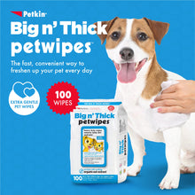 Big N’ Thick Pet Wipes for Dogs & Cats, 100 Count