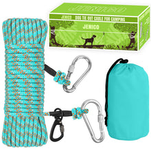 Portable Reflective Dog Tie-Out Trolley Cable for Camping