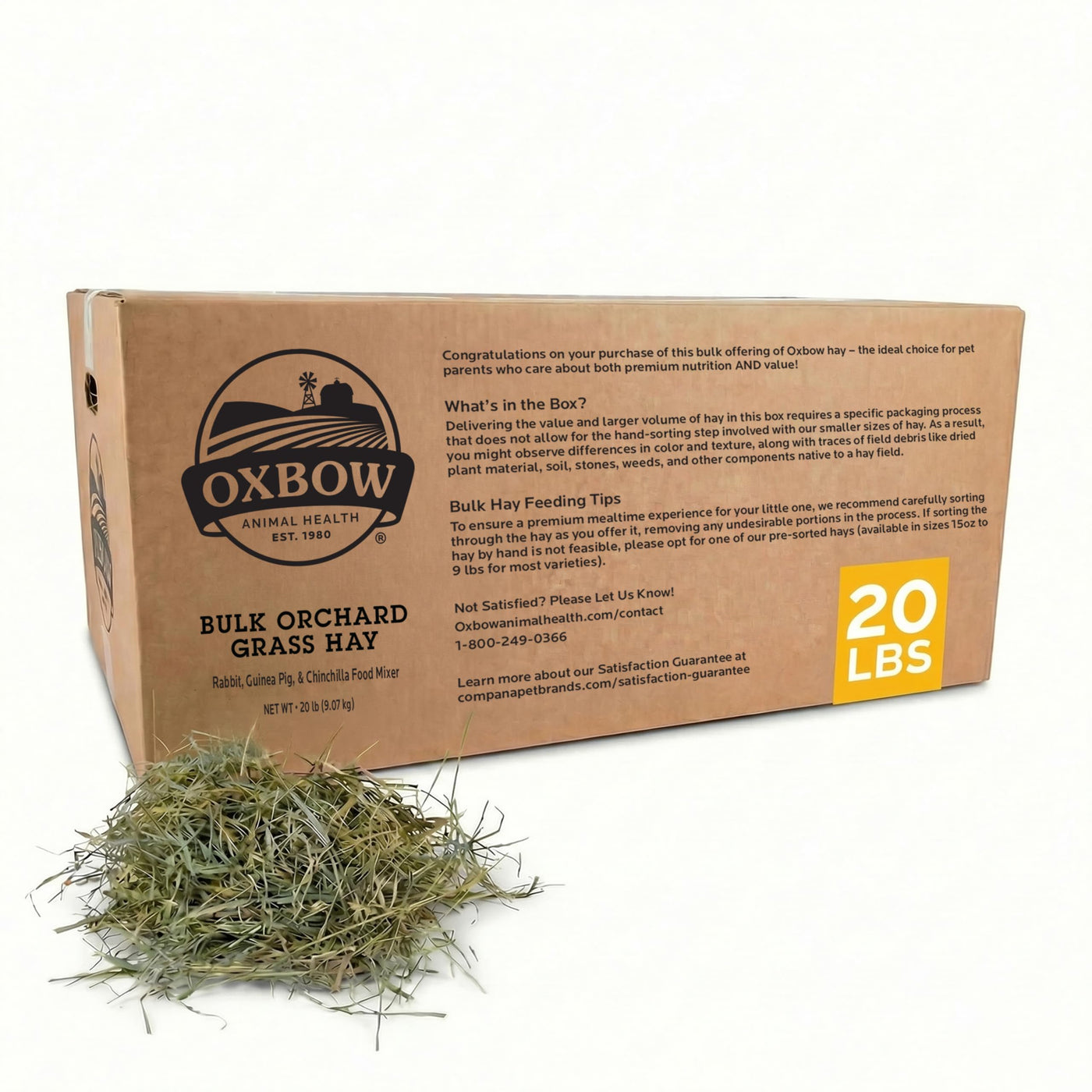 Orchard Grass Hay for Rabbits and Small Pets
