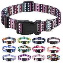 Bohemian Floral Adjustable Dog Collar for All Sizes