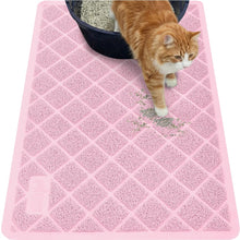 Cushioned Cat Litter Trapping Mat with Deep Grooves