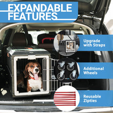Collapsible Hard-Sided Pet Carrier & Travel Crate