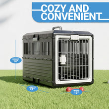 Collapsible Hard-Sided Pet Carrier & Travel Crate