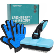 Double-Sided Dematting & Shedding Rake for Dogs & Cats