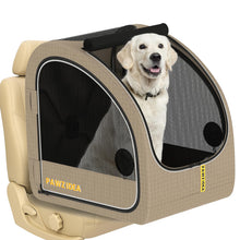 Collapsible Soft-Sided Dog Travel Crate for Cars