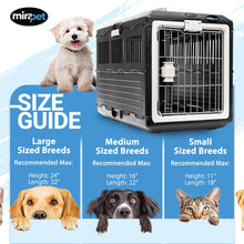 Collapsible Hard-Sided Pet Carrier & Travel Crate