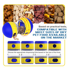 Interactive Dog Treat Dispensing Ball Toy for Play
