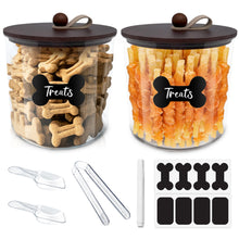 Airtight Dog Food Storage Container with Bamboo Lid