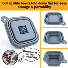 Collapsible Silicone Travel Bowls for Dogs & Cats