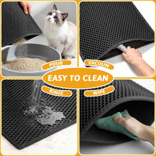 Double-Layer Waterproof Cat Litter Trapping Mat
